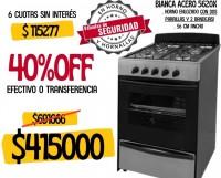 COCINA BIANCA ACERO 5620X