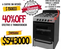 COCINA BIANCA ACERO 5630X