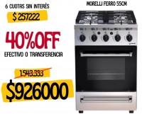 COCINA MORELLI FERRO 550