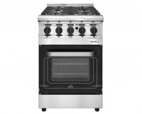COCINA MORELLI FORZA 55 CM PUERTA VIDRIO REJA FUNDICION 18049-P