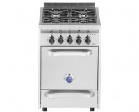 COCINA USMAN SONIC 55 PARRILLA INFERIOR XXL REJA ALUMNIO PUERTA CIEGA