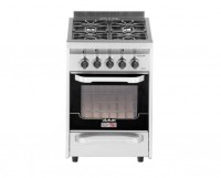 COCINA USMAN SONIC 55 PARRILLA INFERIOR XXL REJA ALUMNIO PUERTA VISOR