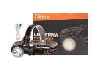 LINTERNA TIPO VINCHA CARGA USB DINAX DX-1LINCAB1 DX1LINCAB1