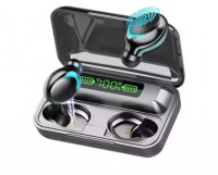 AURICULAR INALAMBRICO  BLUETOOTH  F9 CAJA CELESTE TWS