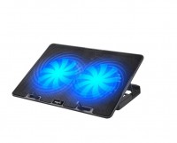 BASE PARA NOTEBOOK NISUTA RECLINABLE UHB USB LEDS Y REGULADOR DE VELOCIDAD NSCN84