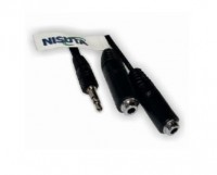 ADAPTADOR STEREO 3.5 A 2  STEREO 3.5 NSADST NISUTA