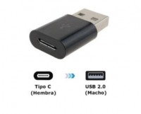 ADAPTADOR USB M TIPO C HEMBRA OTG INT.CO 09054