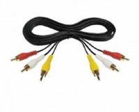 CABLE AUDIO VIDEO 3 RCA - 3 RCA 1.5
