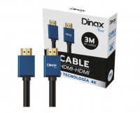 CABLE HDMI DINAX  M / M 3M 4K 6HDTV3M