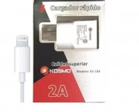 CARGADOR KOSMO IPH USB 2A IPHONE LIGHTNING