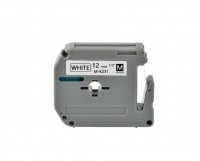 CINTA ROTULADORA COMPATIBLE  CON BROTHER MK 231 12MM X 8 MTS