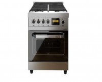 COCINA MORELLI 550 VINTAGE NEGRA CON PLACA