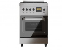 COCINA MORELLI 600 VINTAGE NEGRA CON PLACA
