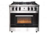 COCINA MORELLI FORZA 900 PUERTA VIDRIO REJA FUNDICION