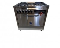 COCINA USMAN 4 HORNALLAS Y CARLIPLANCHA PUERTA CIEGA REJA ALUMINIO