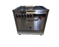 COCINA USMAN 4 HORNALLAS Y CARLIPLANCHA PUERTA CIEGA REJA ALUMINIO