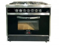 COCINA USMAN BLACK NIGHT 900 RF COD 7020 6 HORNALLAS  ENCENDIDO EN HORNO