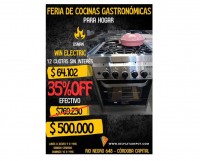 COCINA USMAN WIN ELECTRIC 55 ENCENDIDO EN HORNO Y HORNALLAS