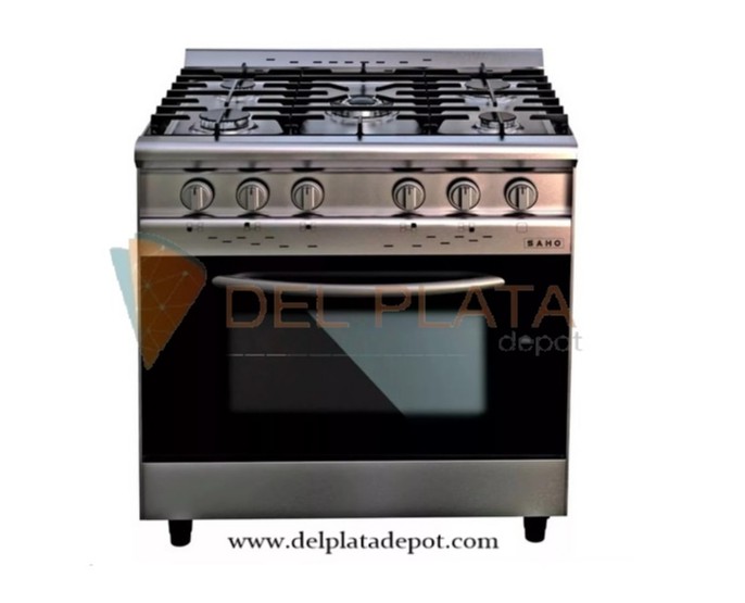 Productos - Del Plata Depot - COCINA MORELLI SAHO 82 CM 5 HORNALLAS PUERTA  VIDRIO