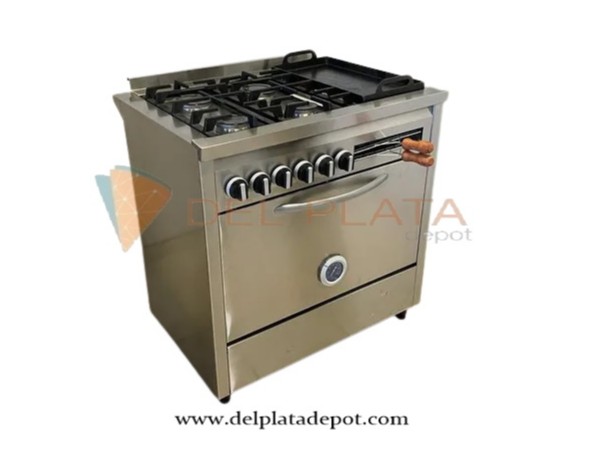 Cocina Industrial Usman Irina 3230 6 Hornallas 90 cm - Otero Hogar: Tienda  de Electrodomésticos, Tecnología y Artículos para el Hogar