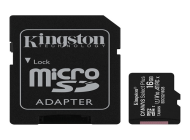 MEMORIA MICRO SD 16GB KINGSTON CANVAS