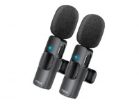 MICROFONO INALAMBRICO X2 P/CELULAR MULTIFUNCION NG-MI35S