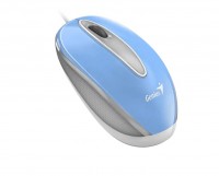 MOUSE GENIUS CON CABE DX-MINI WITH FLASHING LED BLUE