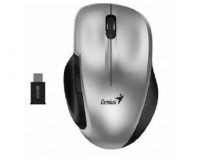 MOUSE GENIUS INALAMBRICO SILENT ERGO 8200S SILVER TYPE C