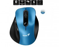 MOUSE GENIUS MINI ERGO 9000S DUAL MODE BT Y WIRELESS BLUE