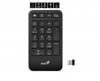 TECLADO NUMERICO INALAMBRICO GENIUS NUMPAD 1000 NEGRO