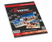 RESMA A4 FOTO EVERTEC 130GRS X 100 HOJAS GLOSSY