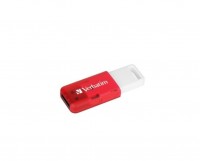 PENDRIVE 32GB VERBATIM SEAGLASS ROJO USB 3.2
