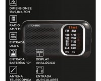 RADIO DUAL AM-FM ANALOGICA RA-2011 STROMBERG