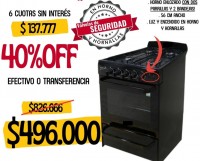 COCINA BIANCA NEGRA 5630N