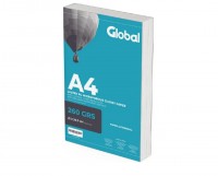 RESMA PAPEL LUSTER (PERLADO) RC MICROPOROSO X 50 HOJAS DE 260 GRS A4 GLOBAL