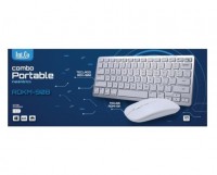 Teclado y Mouse Inalambrico Bluetooth  Portable y Recargable  RDKM908 INT.CO
