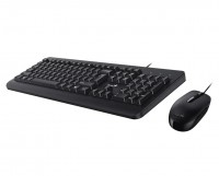 COMBO TECLADO Y MOUSE GENIUS KM-160 USB NEGRO