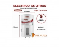 TERMOTANQUE SHERMAN ELECTRICO TECC055ESHK2 55L DE COLGAR CARGA INFERIOR